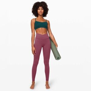 Lululemon Always On High-Rise Everlux Leggings 28” in Plumful: 8